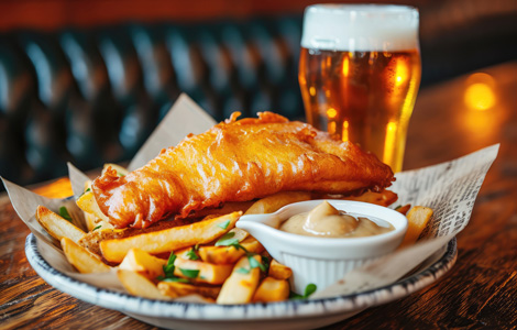 Italian Job Wishaw  Large Special Fish